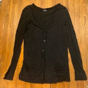 Victoria’s Secret cardigan, size medium, black